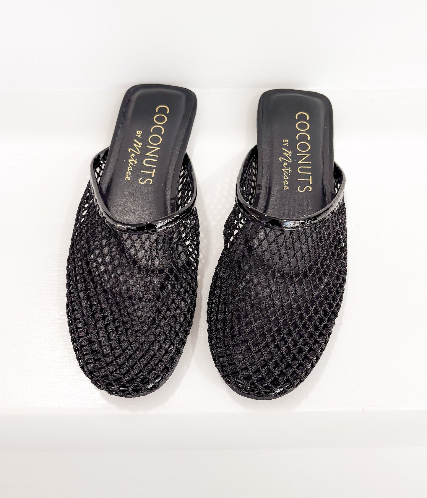 Brooklyn Flat Mules | Black