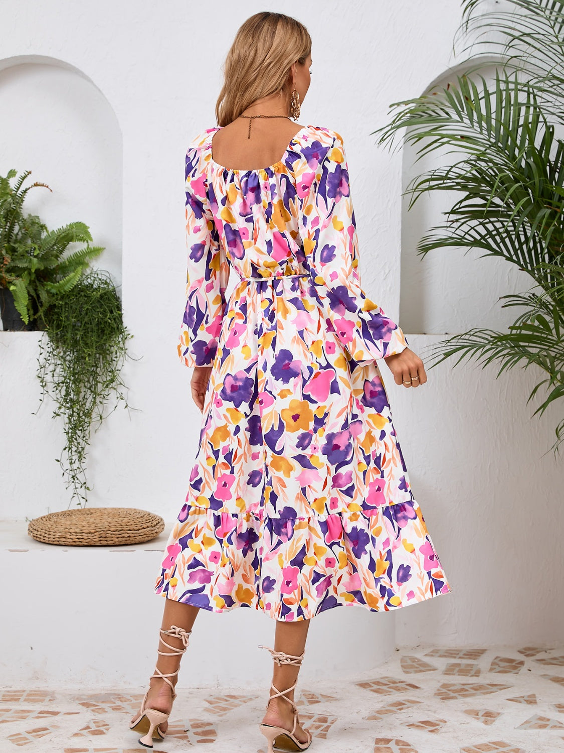 Kiara Floral Midi Dress | Multiple Colors