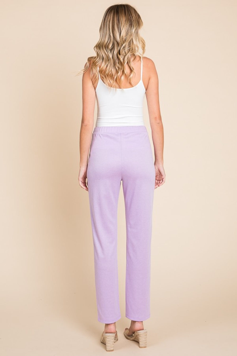 Kylee Pin-Tuck Slim Pants