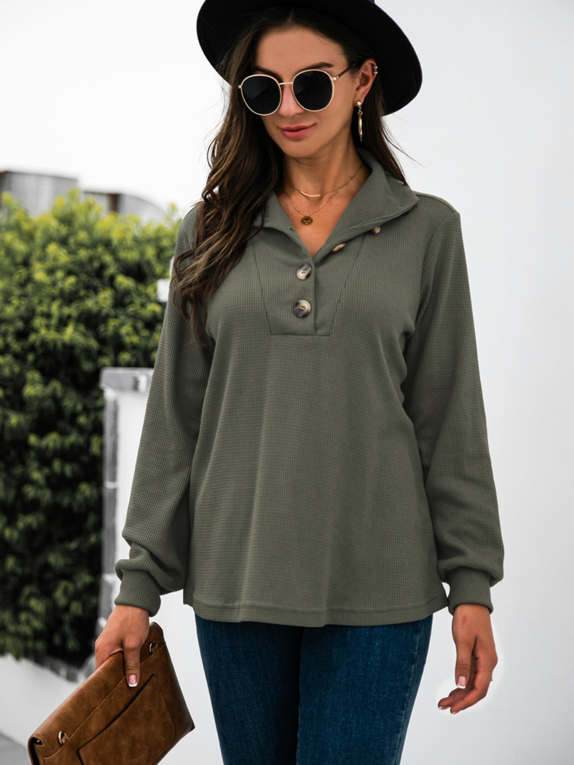 Nyra Long Sleeve Top | Multiple Colors