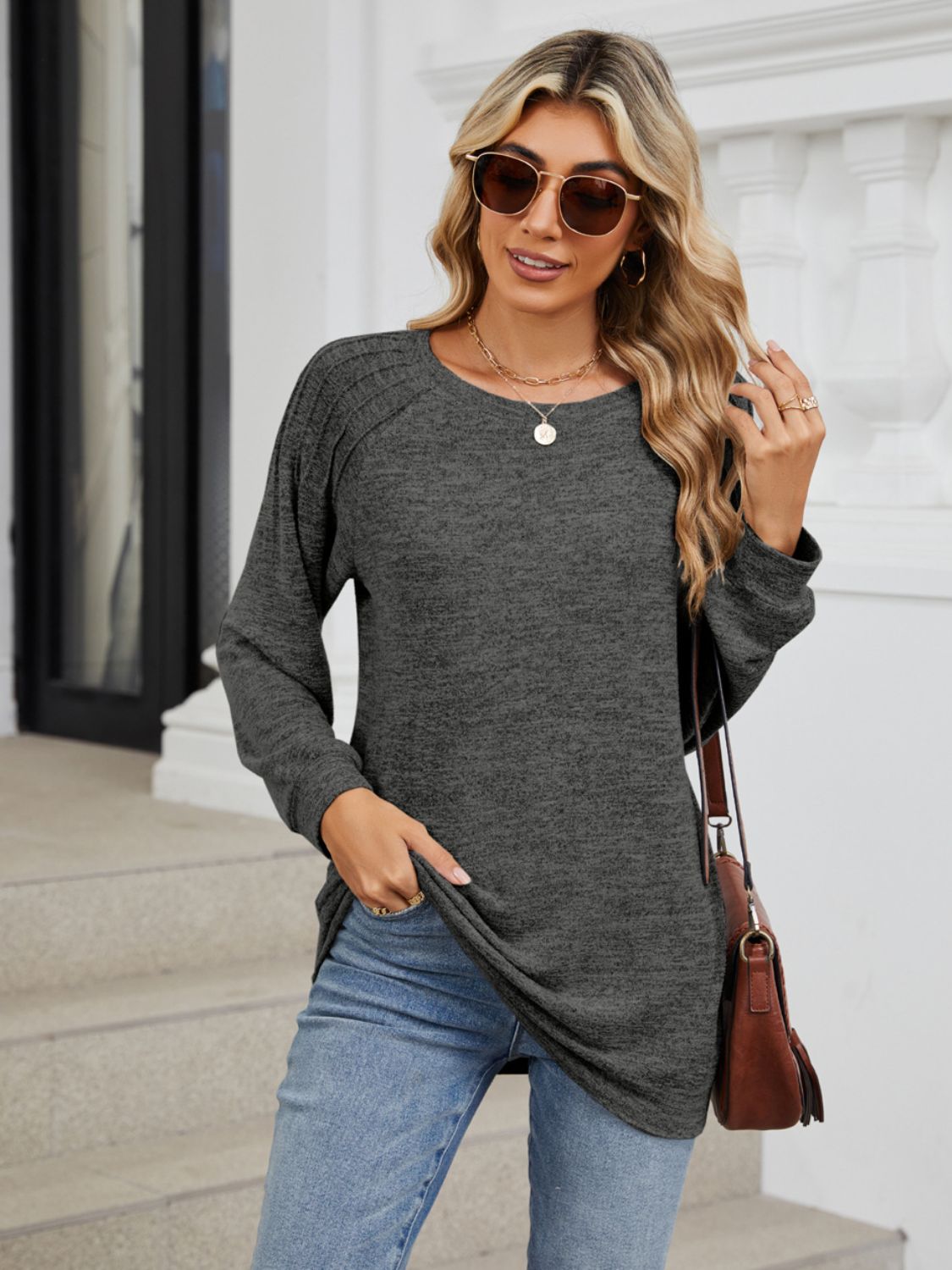 Amaris Long Sleeve Top | Multiple Colors