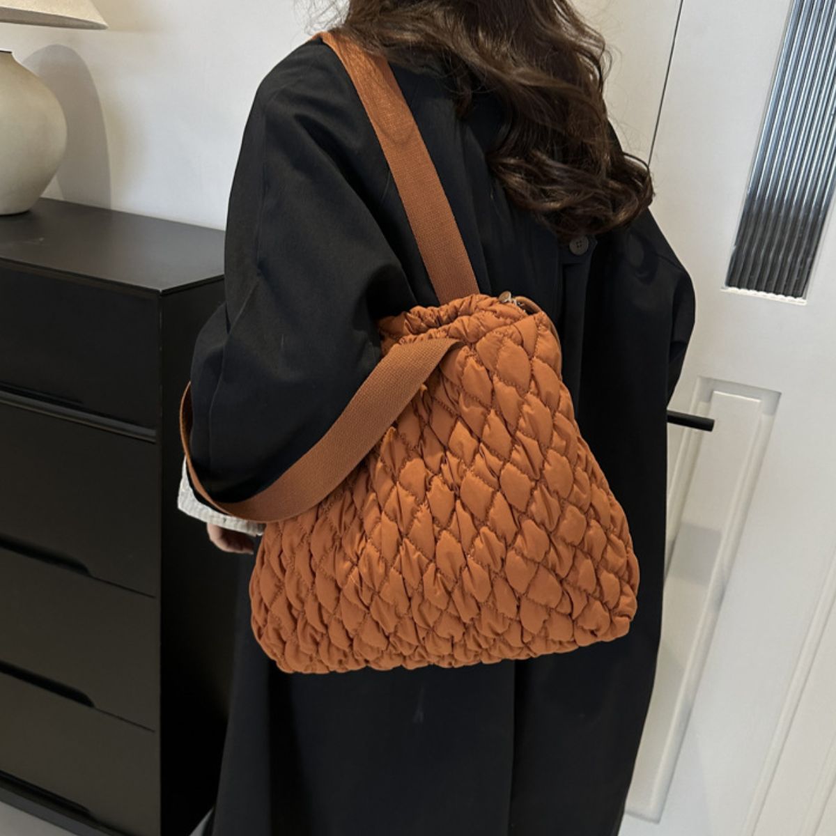 Leila Drawstring Tote Bag | Multiple Colors