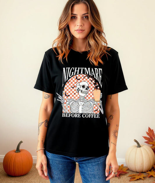 Nightmare Before Coffee Graphic Tee