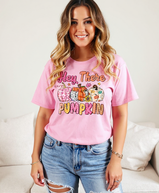 Hey There Pumpkin Graphic Tee