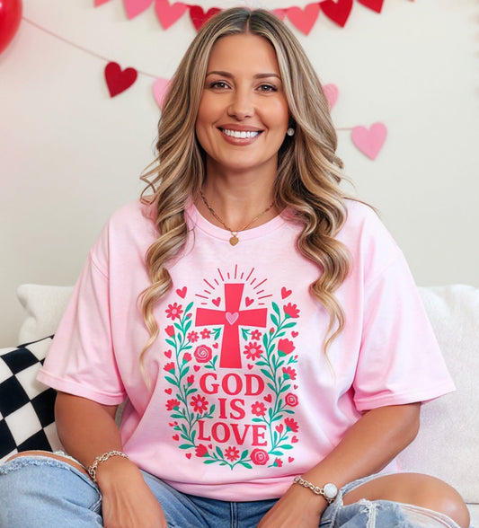 God Is Love Graphic Tee or Sweatshirt