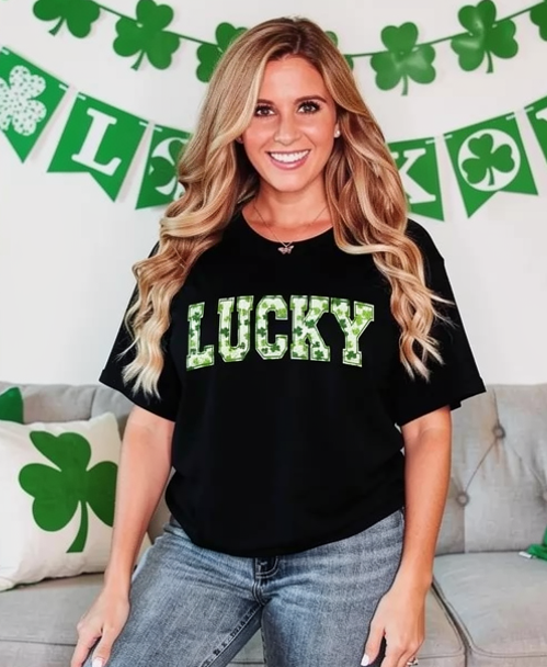 Lucky Clover Graphic Tee