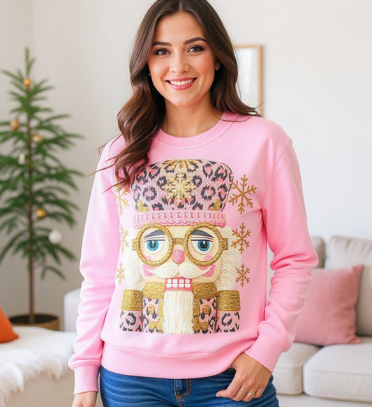 Leopard Nutcracker Graphic Tee or Sweatshirt