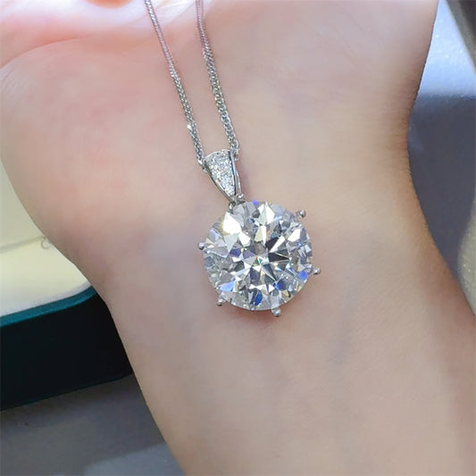Moissanite Pendant Necklace
