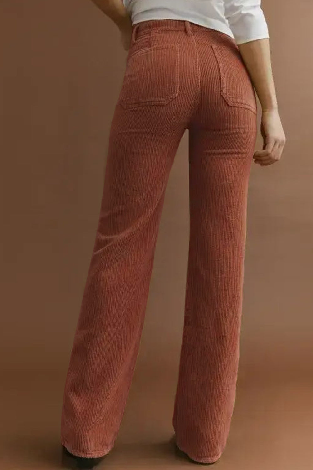 Nina High-Waist Straight Leg Pants