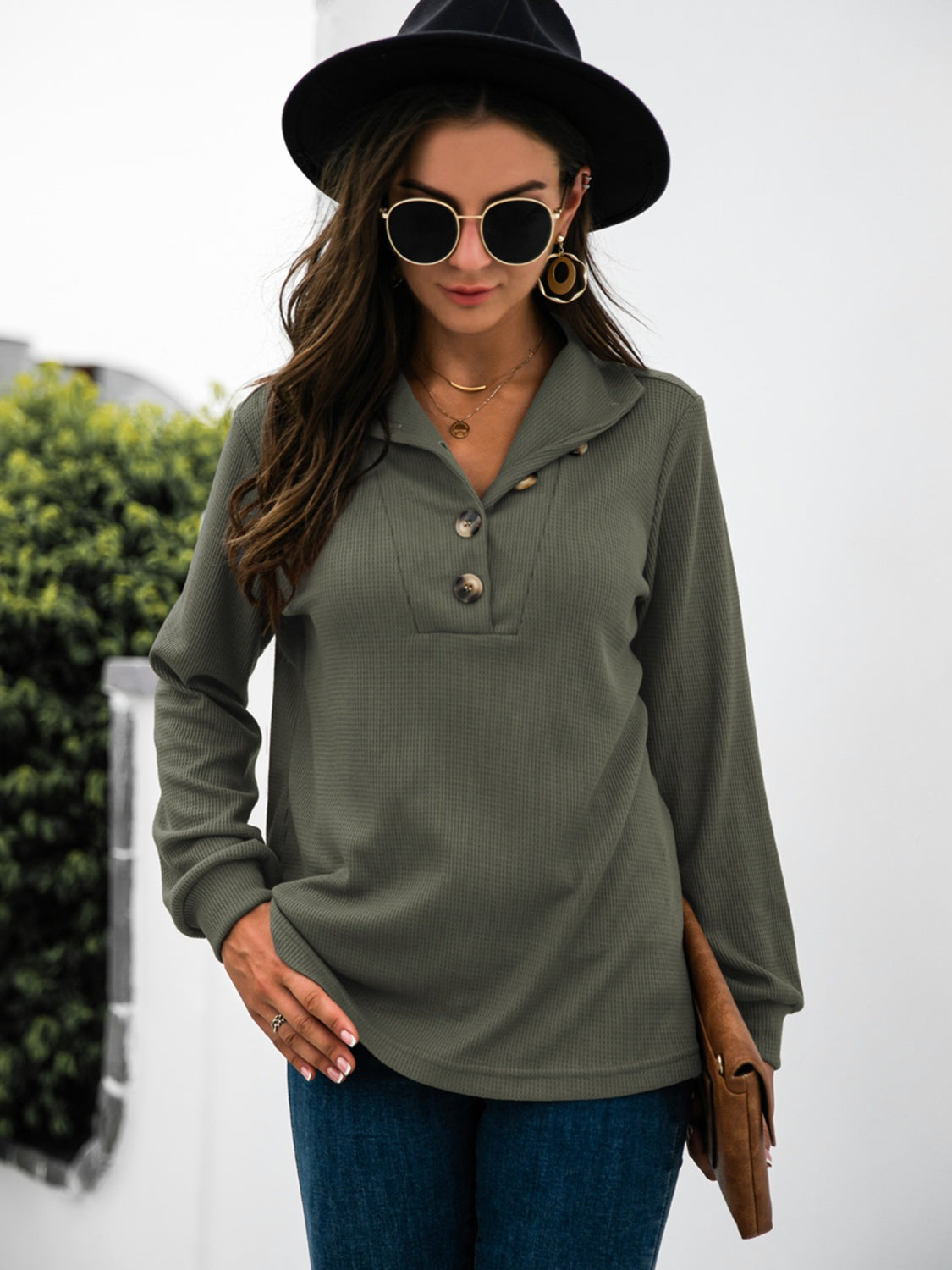 Nyra Long Sleeve Top | Multiple Colors