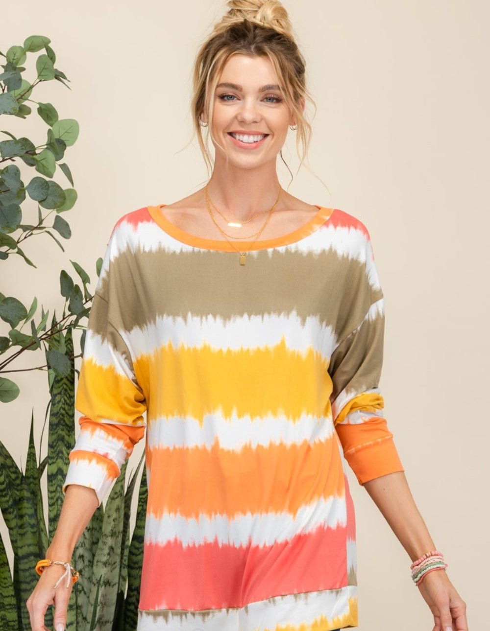 Harper Striped Top