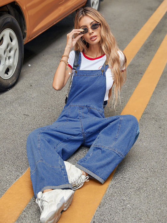 Hallie Denim Overalls