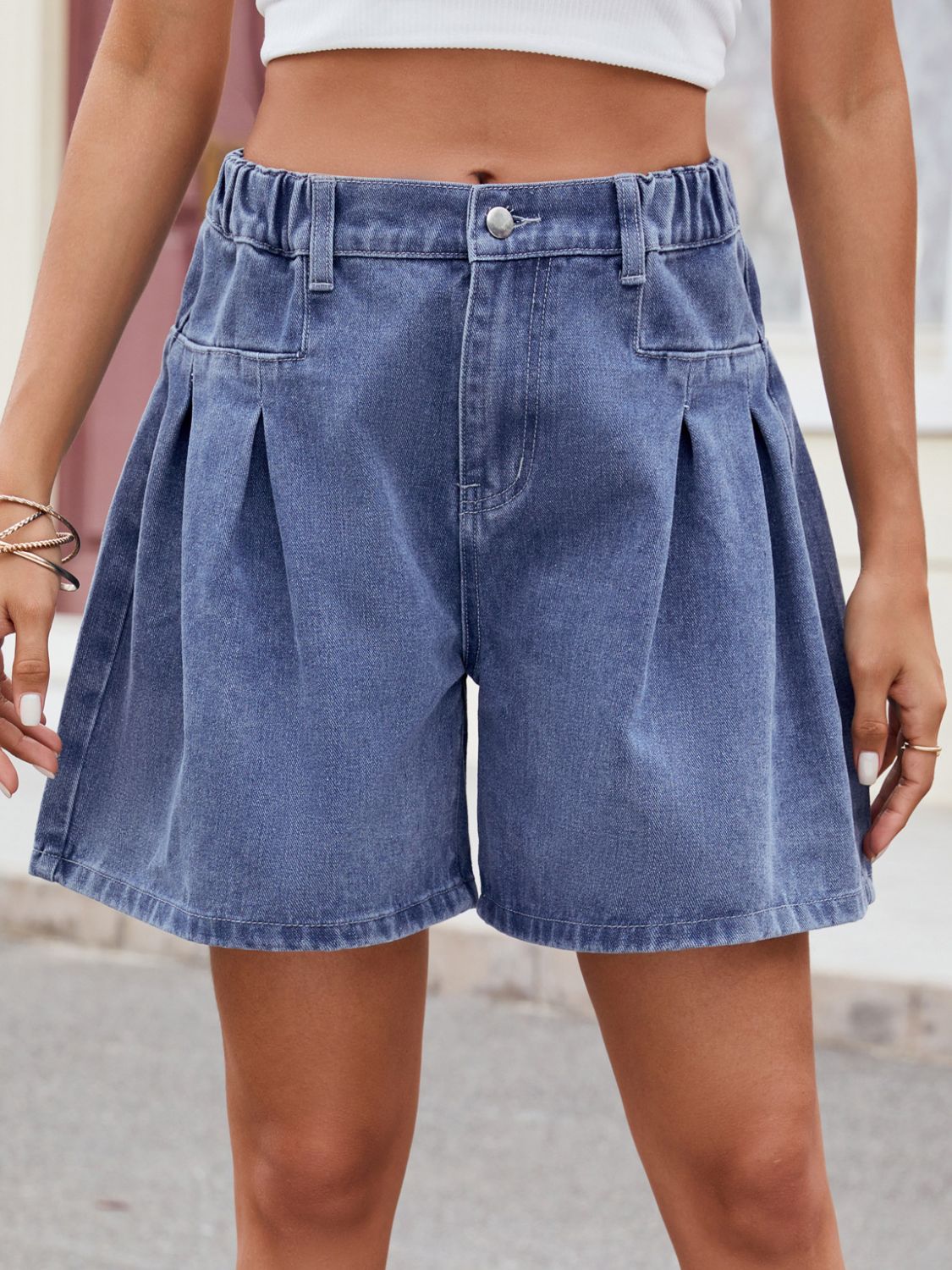 Giovanna Denim Shorts