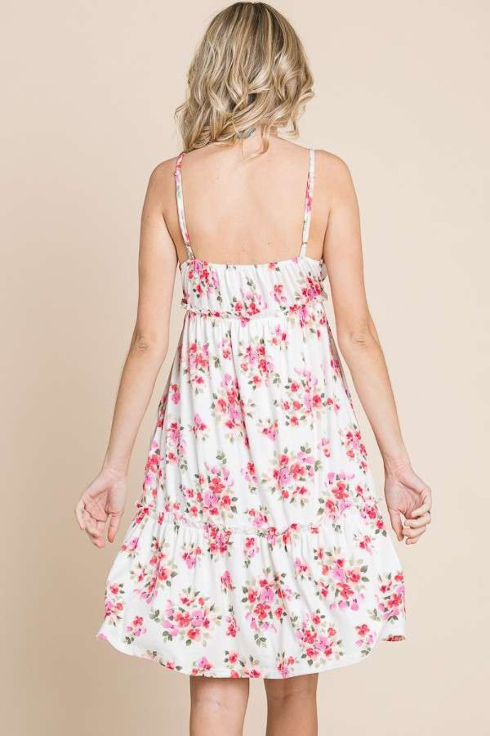 Floral Frill Cami Dress