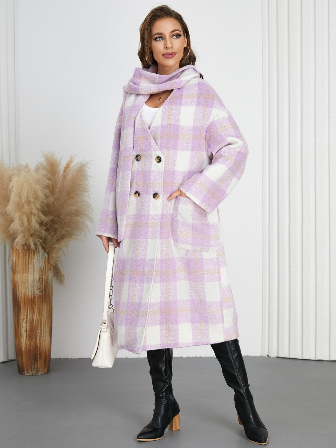 Angela Plaid Coat | Multiple Colors