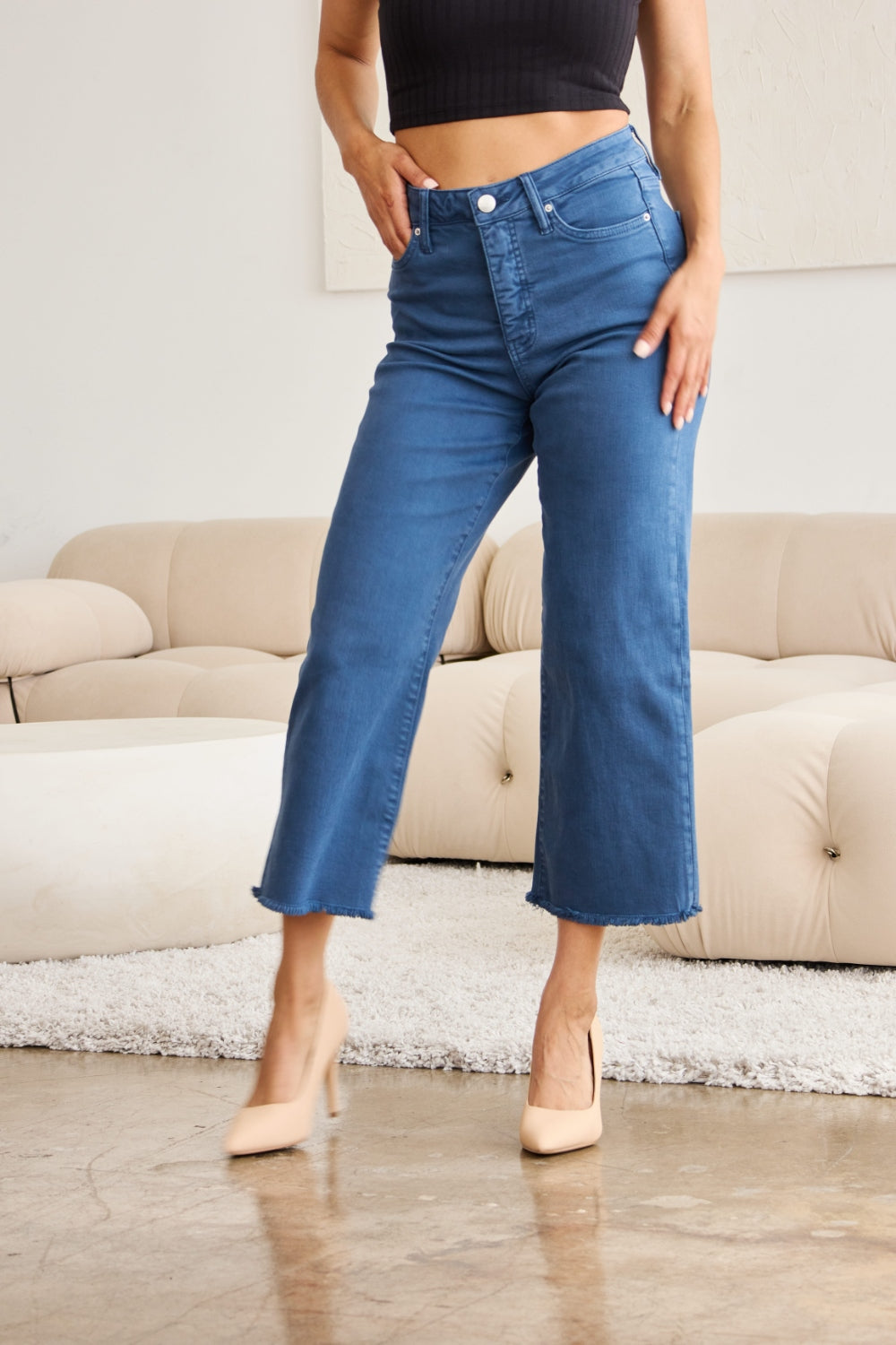 Chloe Tummy Control High-Waist Jeans | RFM