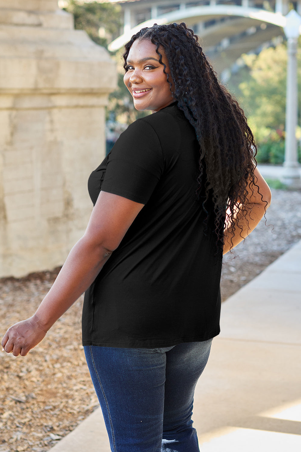 Bamboo V-Neck Top | Multiple Colors