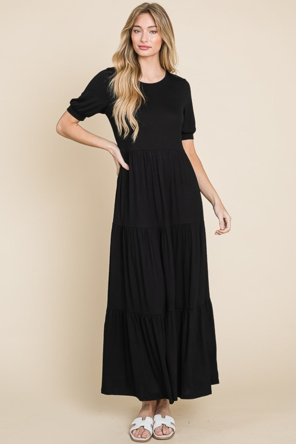 Alyssa Tiered Maxi Dress