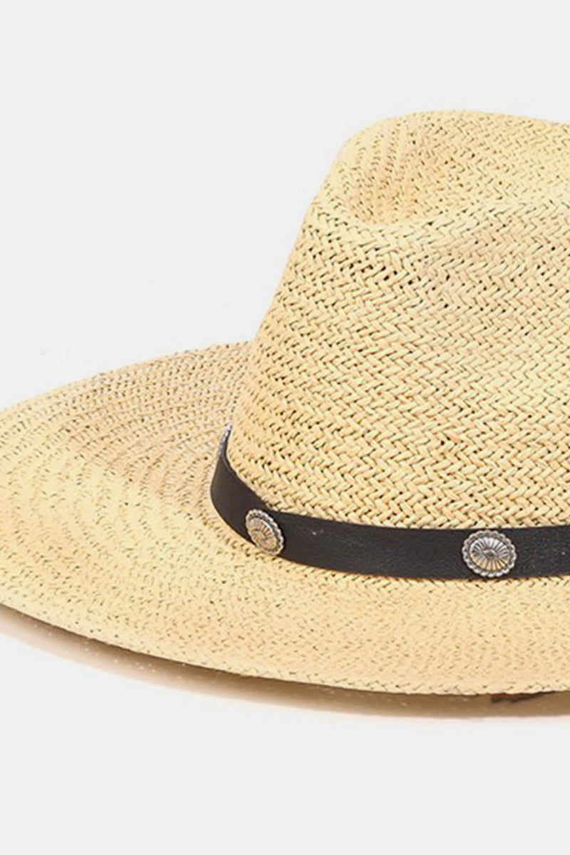 Bridget Strapped Straw Hat