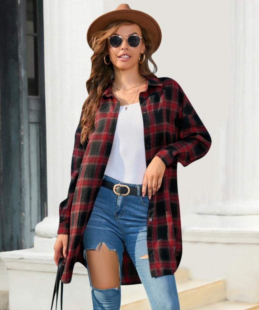 Allyson Plaid Top | Multiple Colors