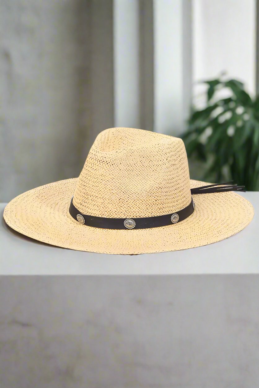 Bridget Strapped Straw Hat