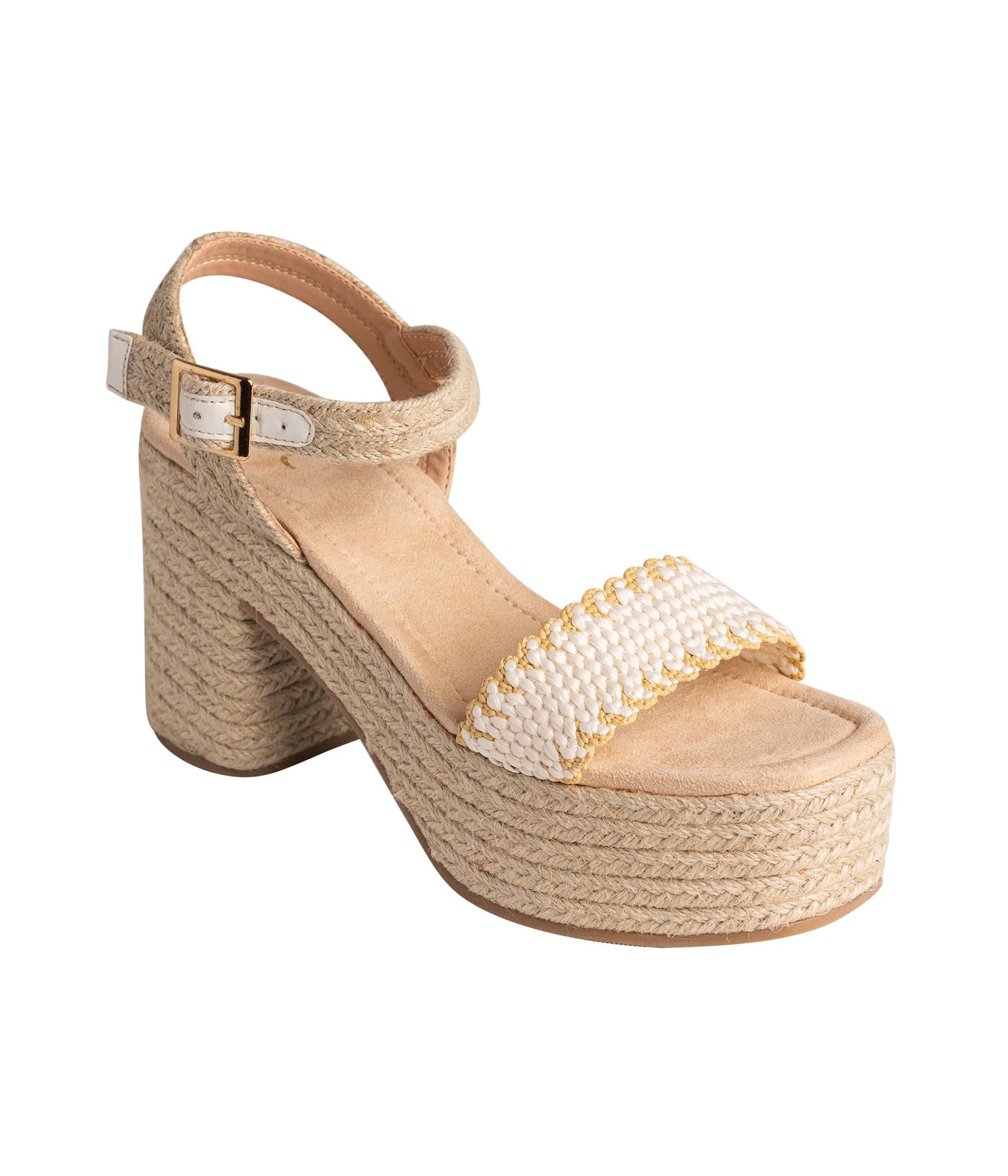 Elise Wedge Sandals | Off White