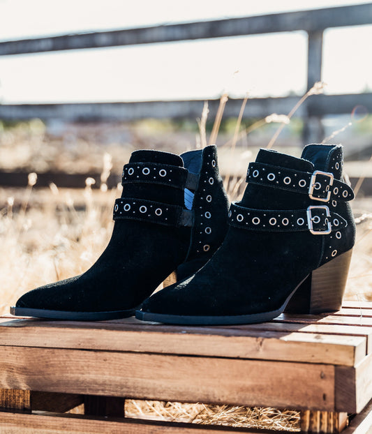 Elsa Ankle Boots | Black