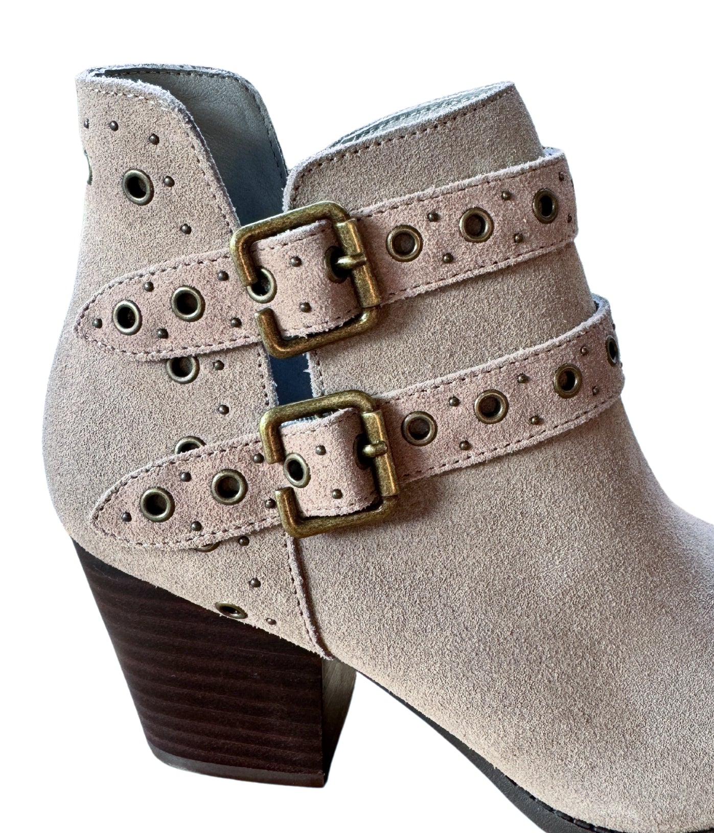 Elsa Leather Ankle Boots | Taupe