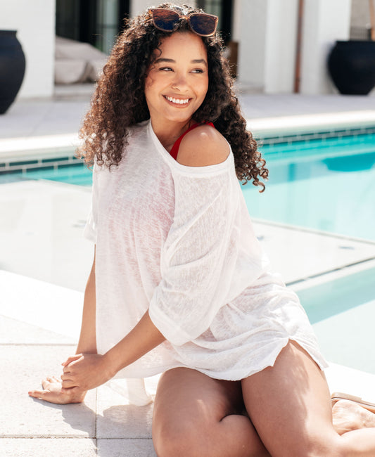 Continue On Oversized Tunic