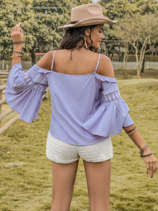 Lara Lilac Blouse