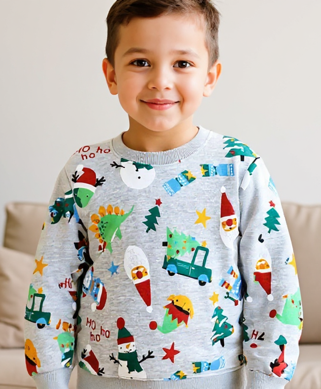 Christmas Crewneck Sweatshirt | Kid's