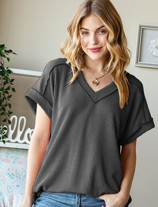 Dorothy Exposed Seam Top