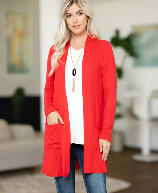 Georgina Open Front Cardigan