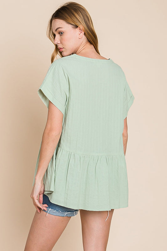 Hali Ruched  Blouse