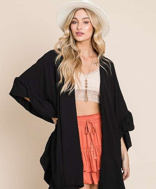 Everest Ruffle Kimono