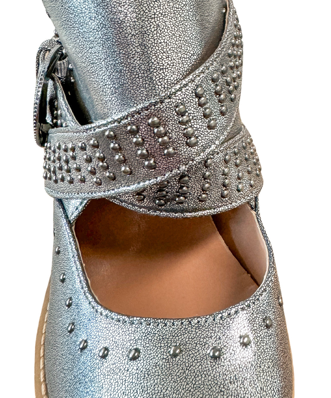 Fiona Ankle Boots | Silver