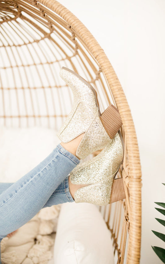 Fiera Booties | Gold