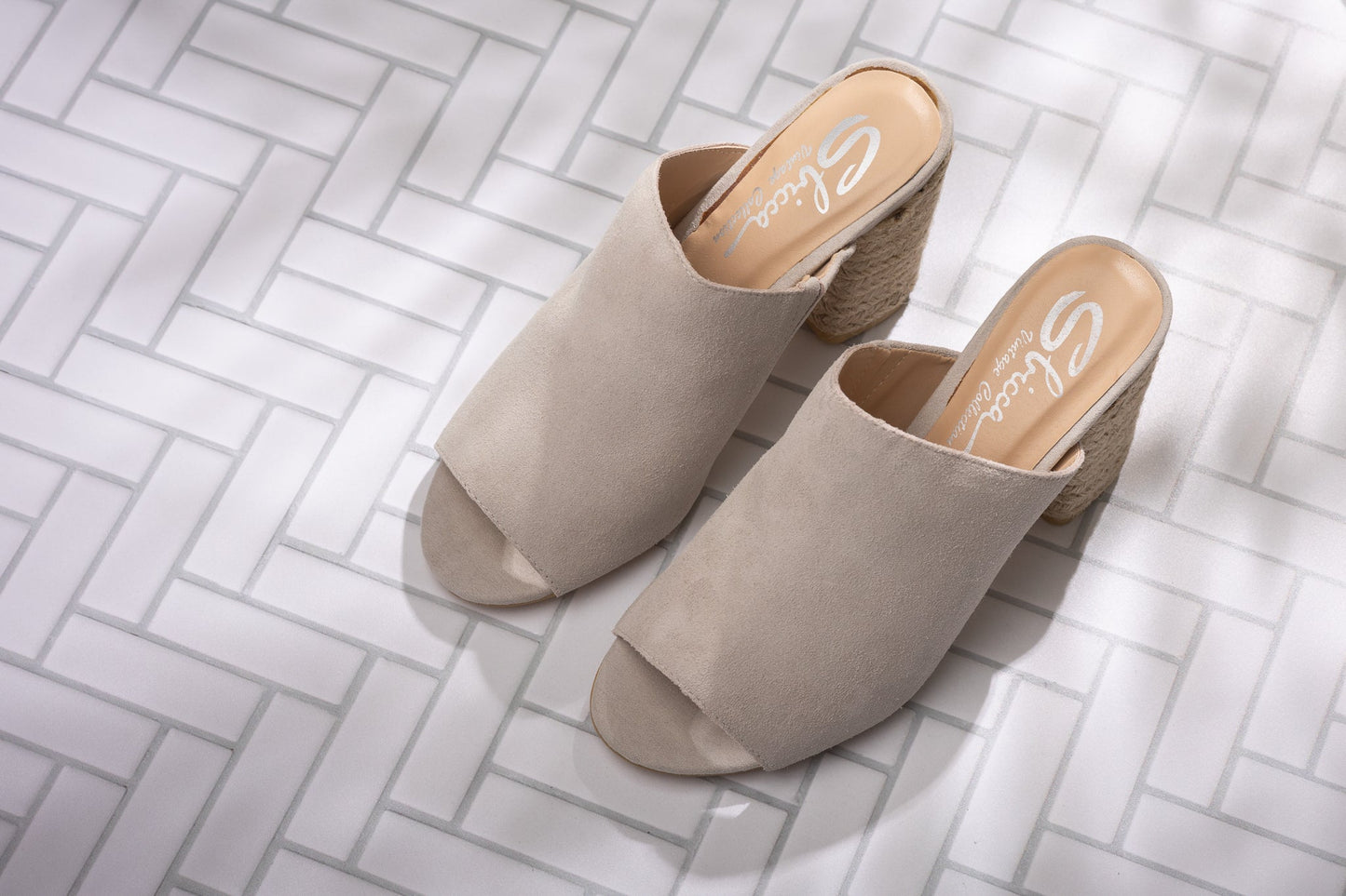 Helena Sandals | Ice Suede
