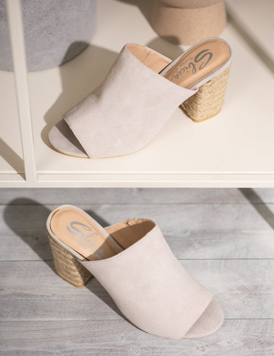 Helena Sandals | Ice Suede