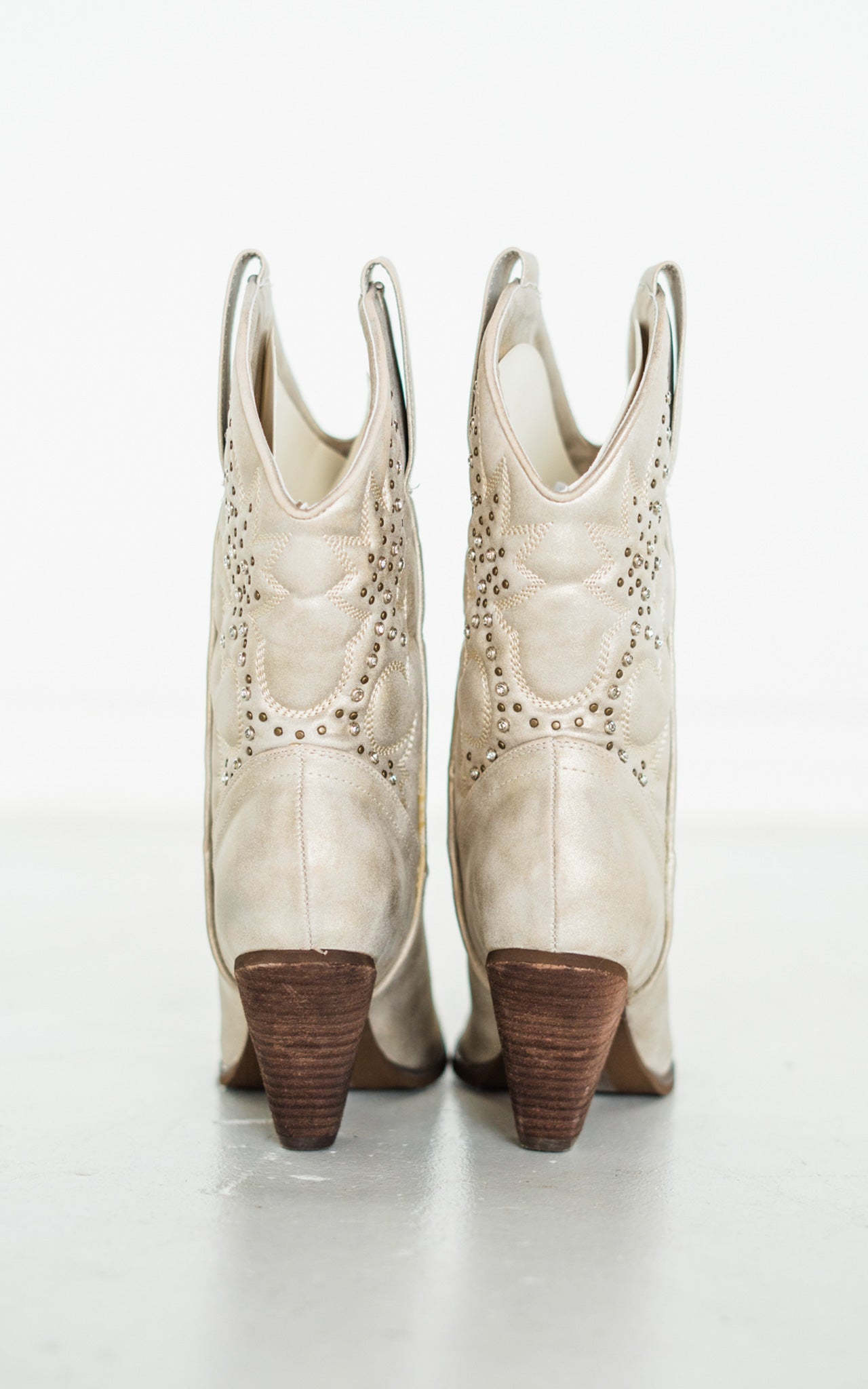 Houston Western Boots | Champagne