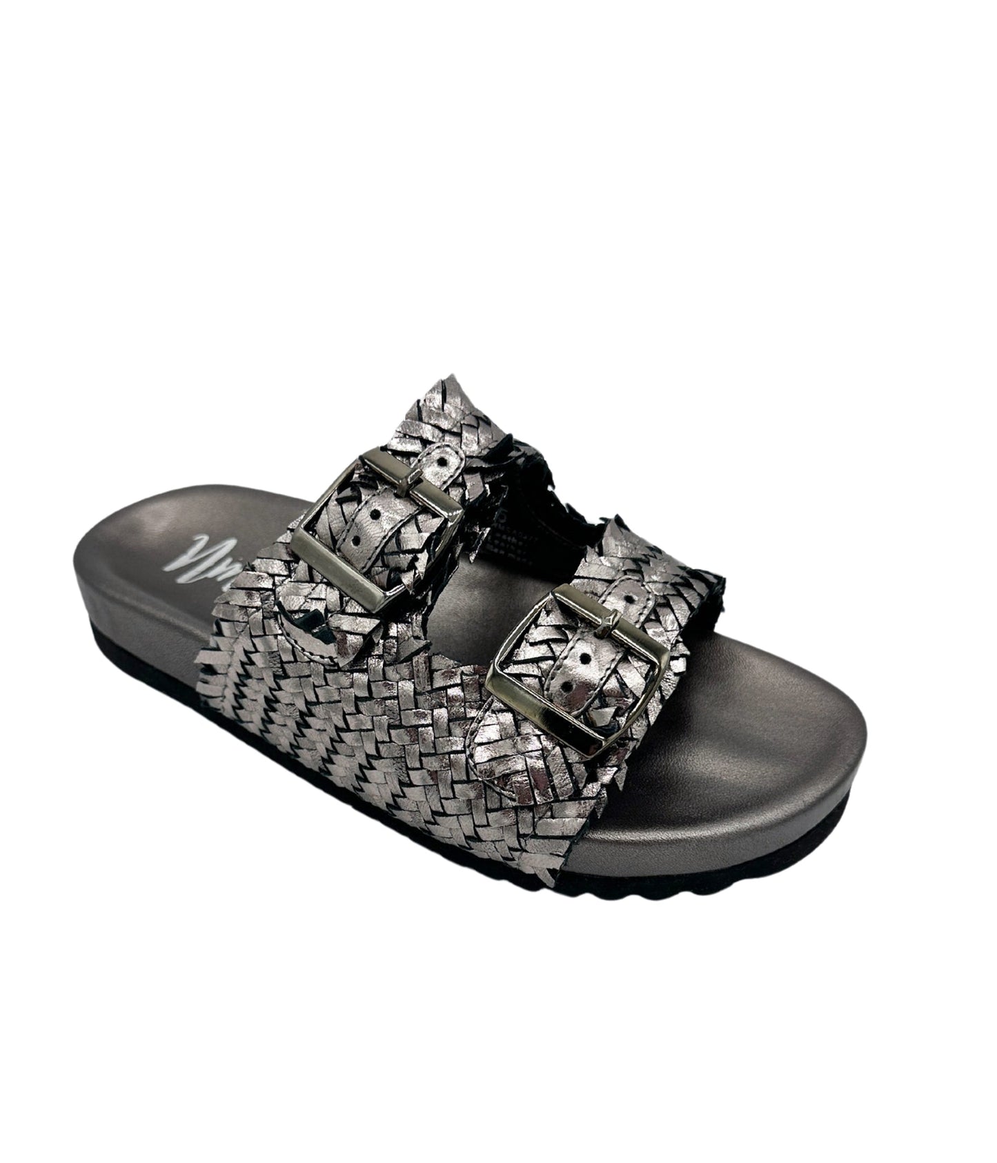 Cheyenne Strap Slides | Pewter