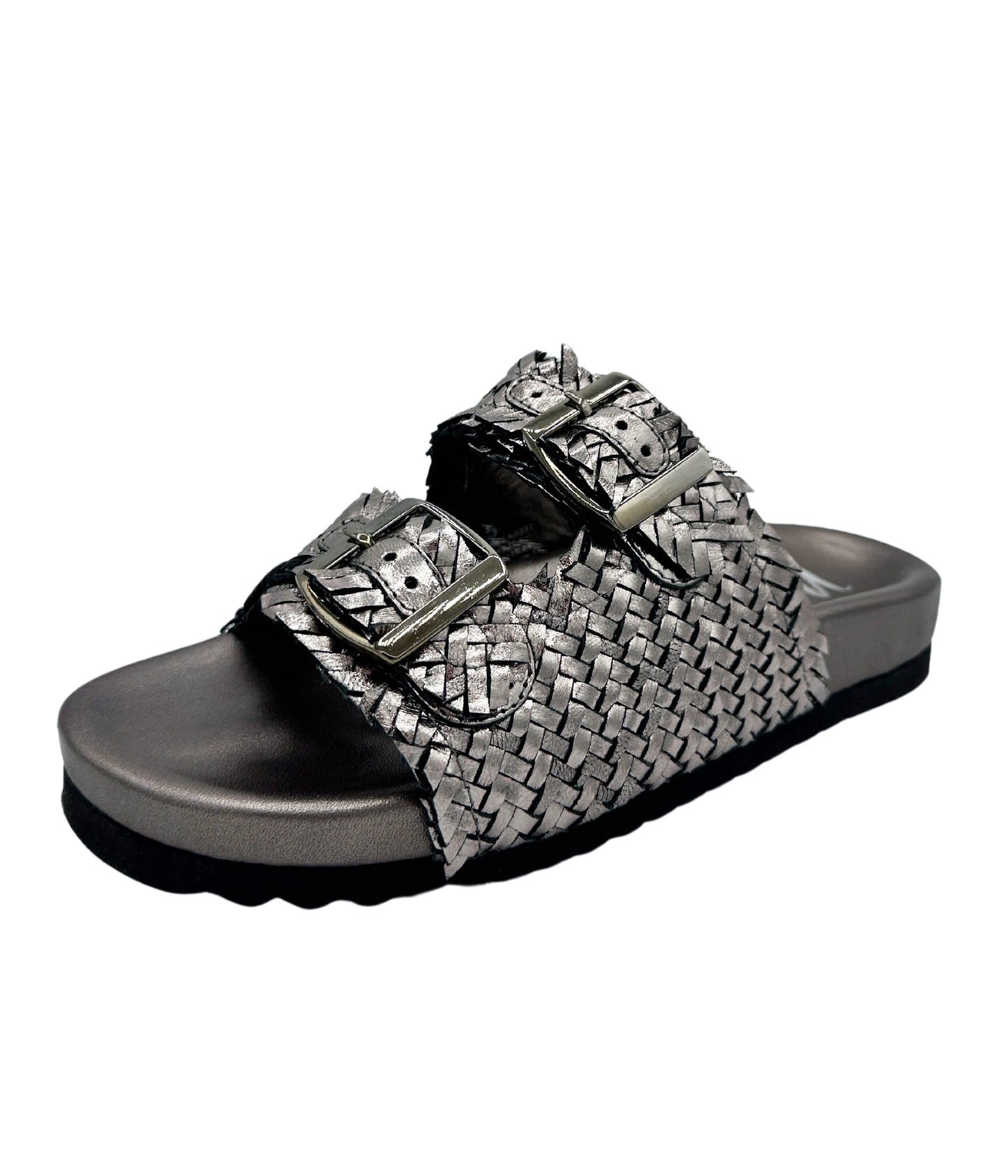 Cheyenne Strap Slides | Pewter