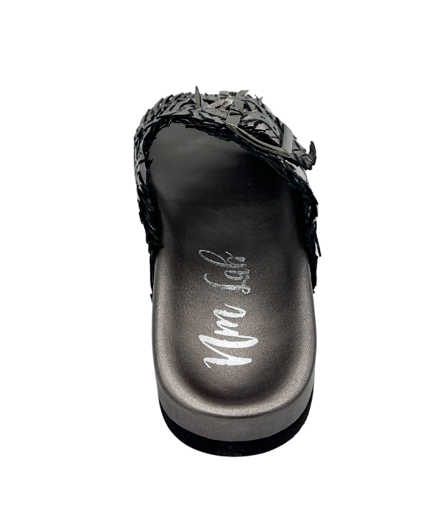 Cheyenne Strap Slides | Pewter