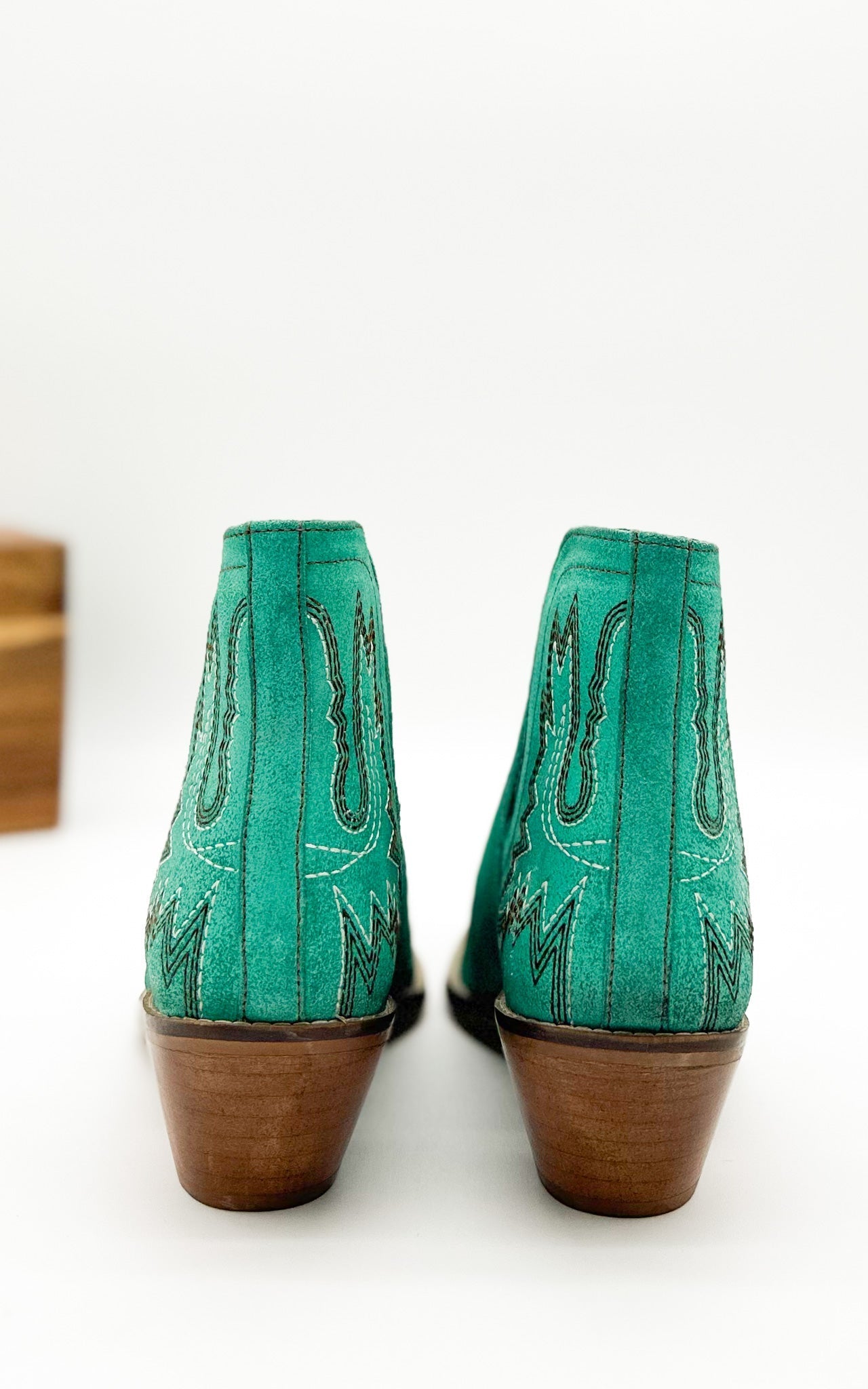 Kickin' Booties | Turquoise Suede