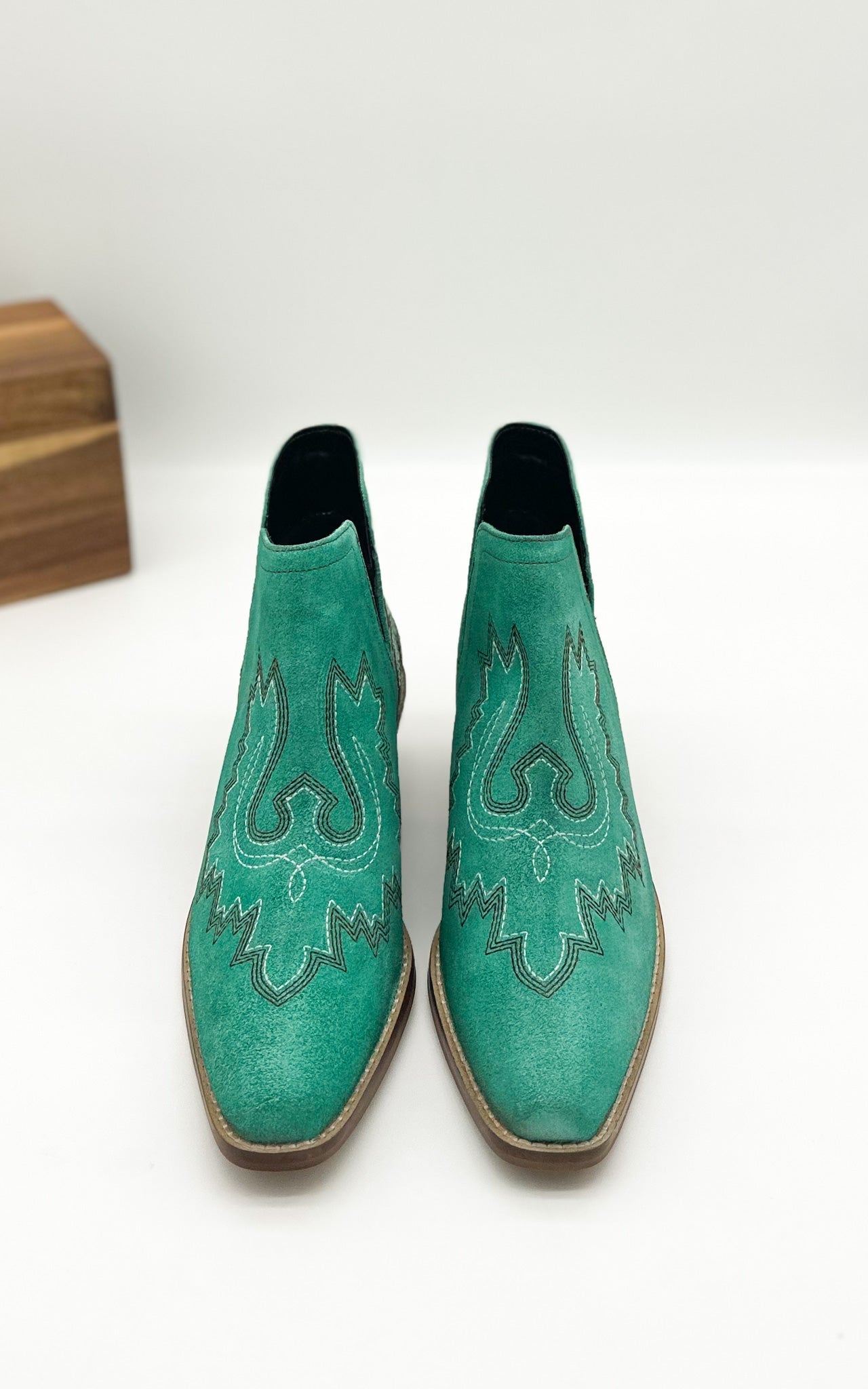 Kickin' Booties | Turquoise Suede