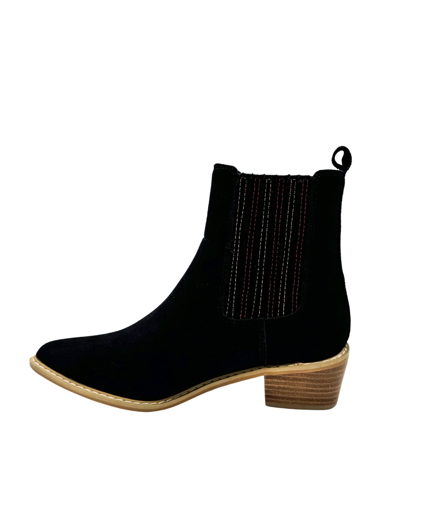 Leonor Suede Ankle Boots | Black