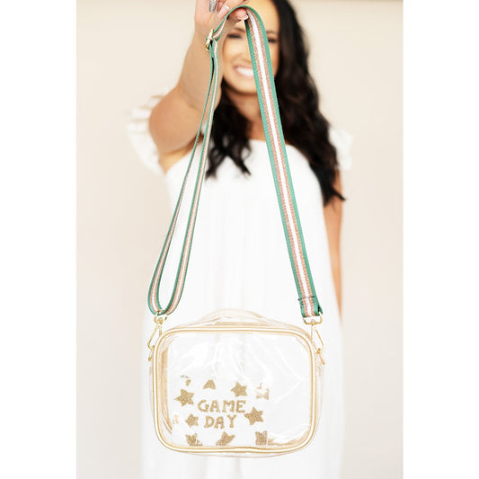 Clear Blair Purse | Gold