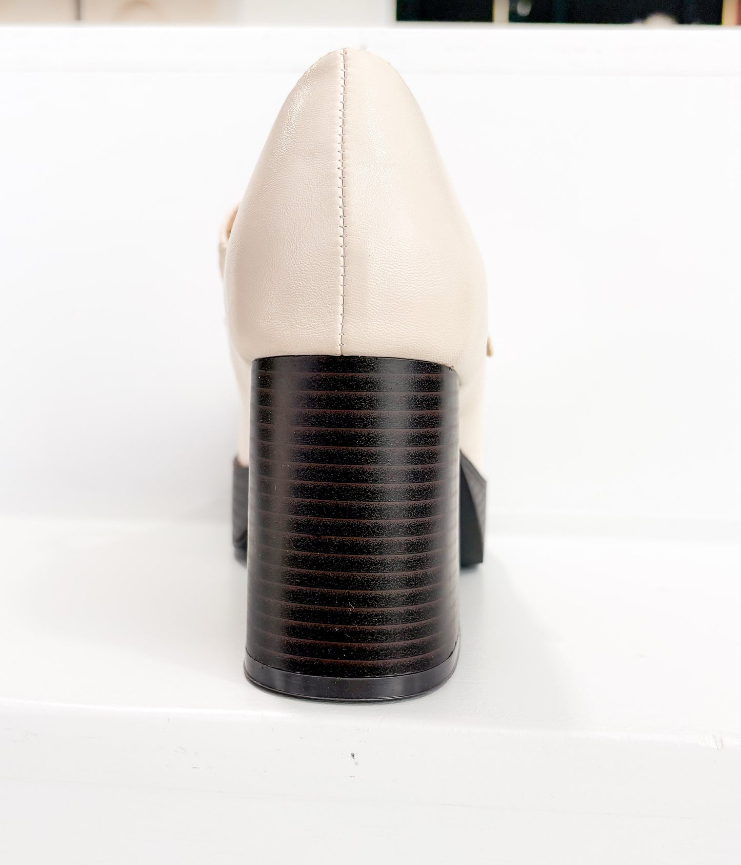 Matilda Platform Heels | Bone