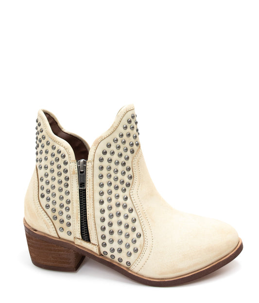 Nailed It Ankle Booties | White
