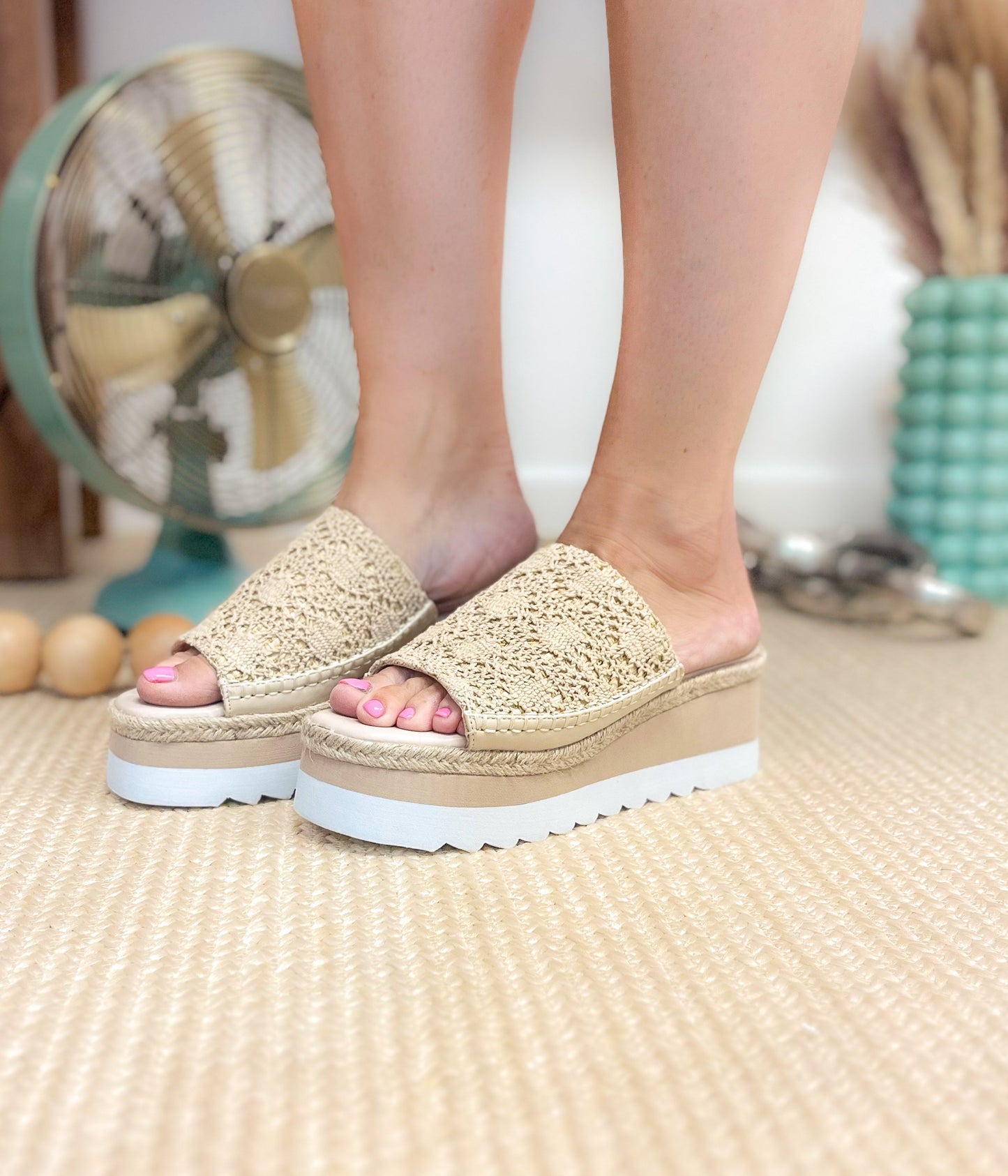 Ophelia Wedges | Cream